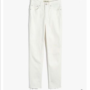 Madewell vintage white jeans